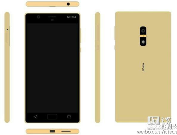 Nokia-D1C-in-Gold