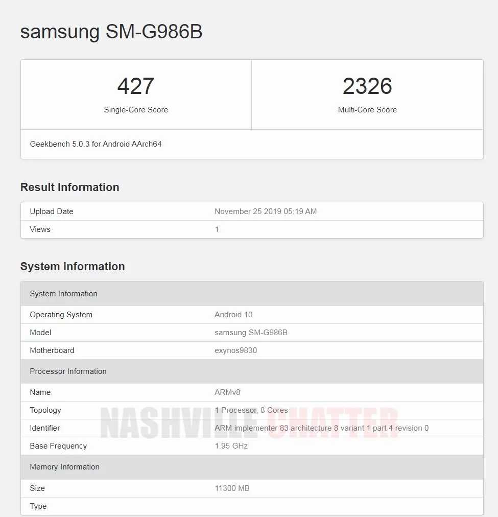 samsung Galaxy S11 Geekbench.png