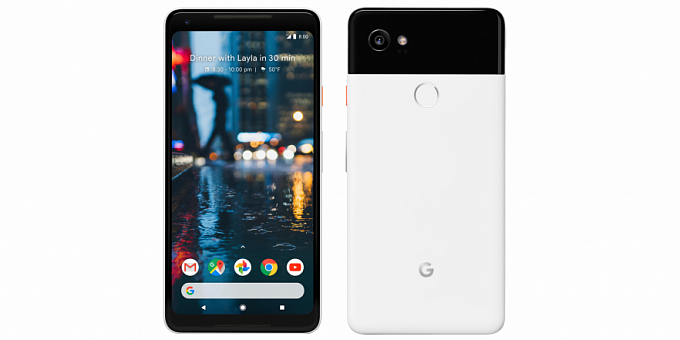 Полные технические характеристики Google Pixel 2 XL просочились в сеть за несколько часов до официального анонса