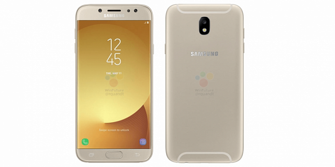 В сети появились рендеры обновленного Samsung Galaxy J7 2017 модельного года