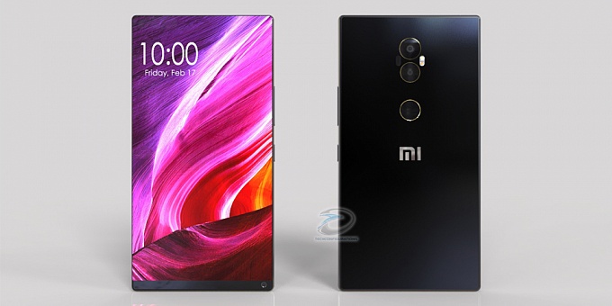 Первые рендеры Xiaomi Mi Mix 2 появились в сети