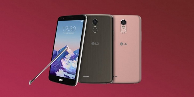 LG официально представила смартфон со стилусом - LG Stylo 3