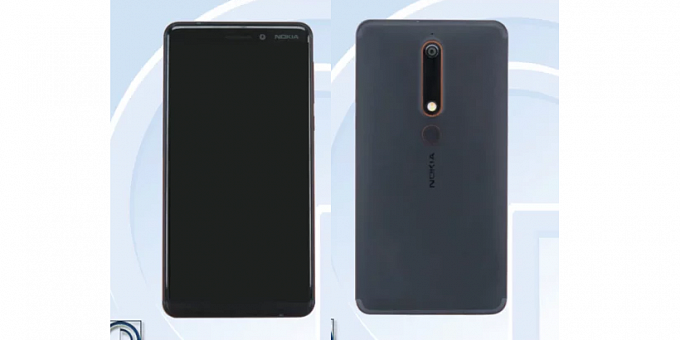Nokia 6 (2018) прошел сертификацию в TENAA