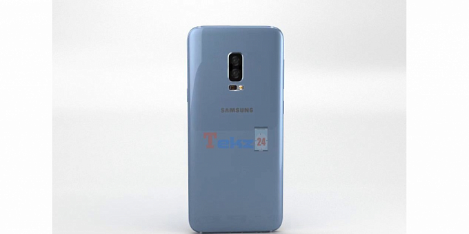 Рендер Samsung Galaxy Note 8 в цвете Blue Coral был замечен в сети