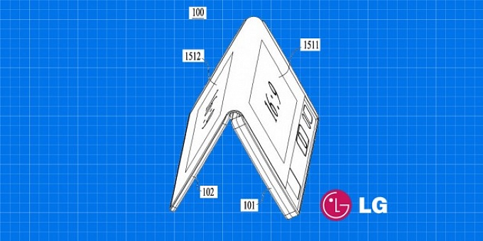 Компания LG запатентовала складной телефон-планшет