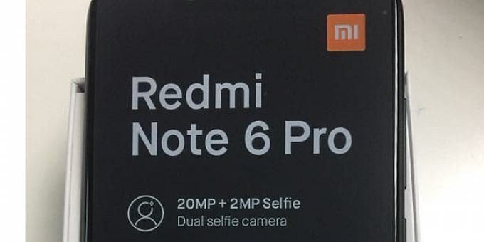 В сети появились реальные изображения смартфона Xiaomi Redmi Note 6 Pro