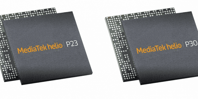 Процессоры MediaTek Helio P23 и Helio P30 представлены официально