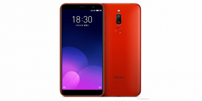 Анонсирован бюджетный смартфон Meizu M6T с большим 5.7-дюймовым дисплеем с соотношением сторон 18:9