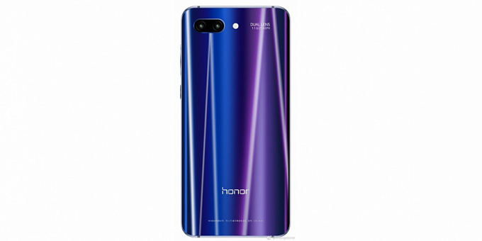 В сеть утекло официальное изображение задней панели смартфона Honor 10