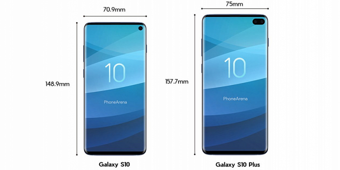 Первые тесты браузера на Samsung Galaxy S10 Lite и S10+ намекают на миниатюрные рамки дисплея у смартфонов